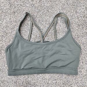 Prana Naturale Yoga Sports Bra Barre Sportsbra Sage Green Size M Medium EUC